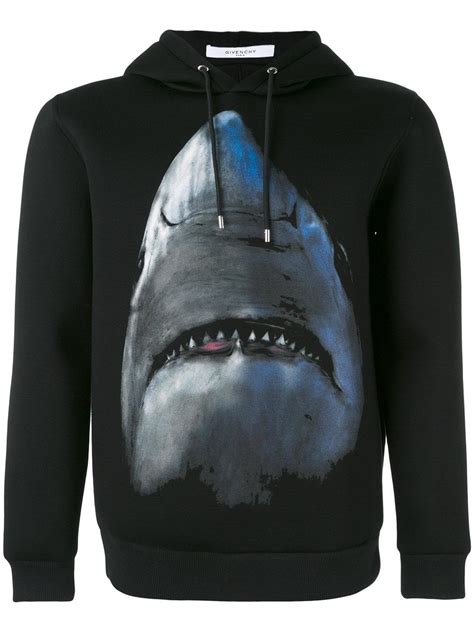 givenchy shark hoodie